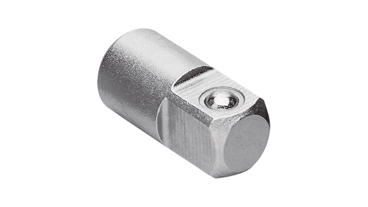 Adaptador macho 1/4" H para 3/8" M - Imagen frontal del producto