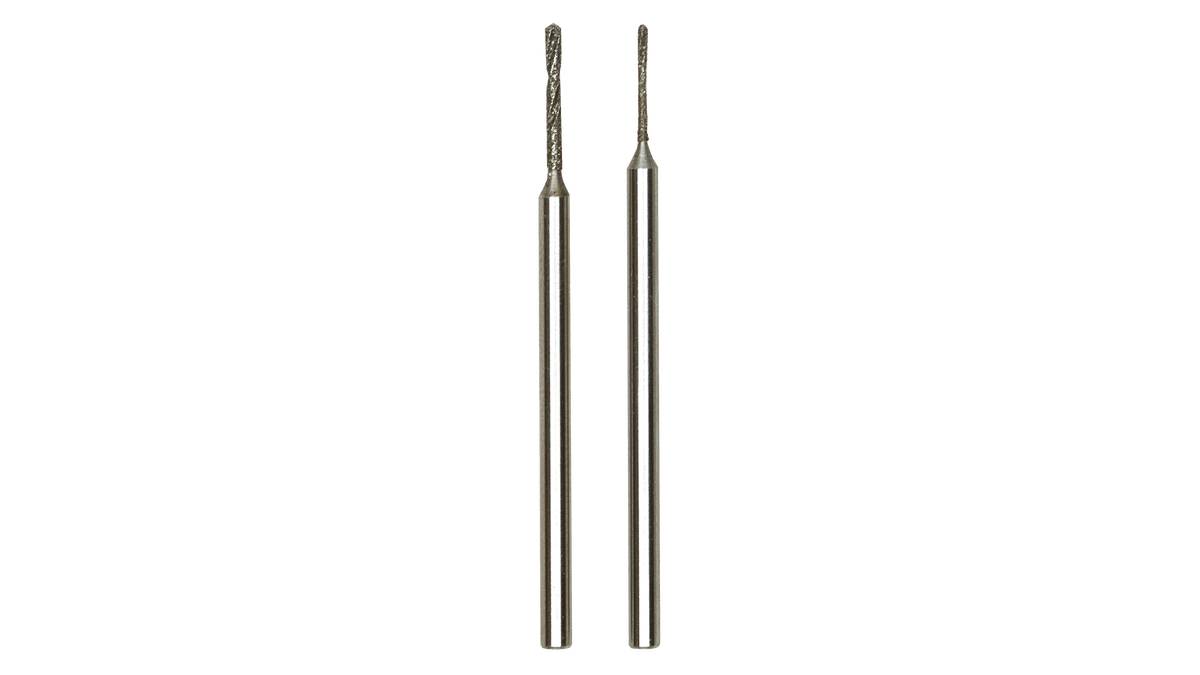 Juego 2 brocas espiral diamantadas 0,8 mm - Image du produit