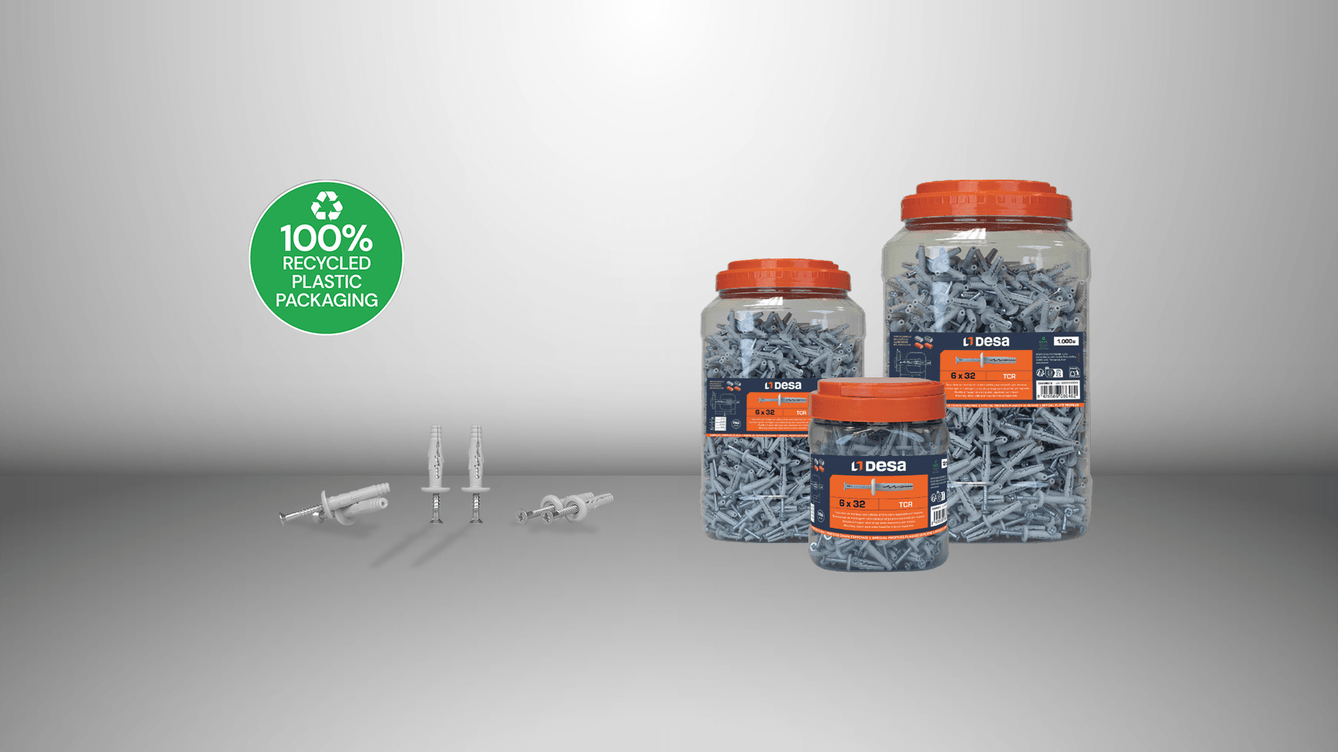 Nuevo Bote 100% Reciclado